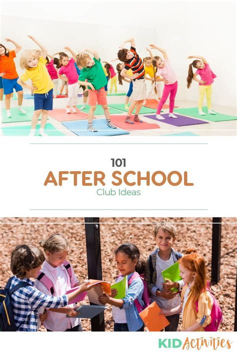 101 after school club ideas for kids of all ages – Artofit