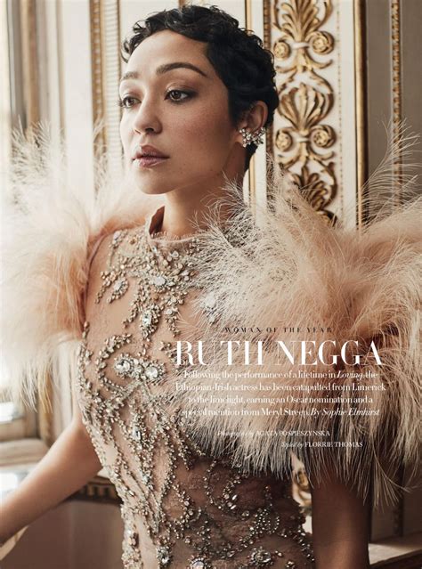 RUTH NEGGA in Harper’s Bazaar Magazina, UK December 2017 Issue – HawtCelebs
