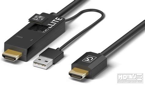 Кабель HDMI ActiveHD повышает разрешение и совершенствует изображение ...