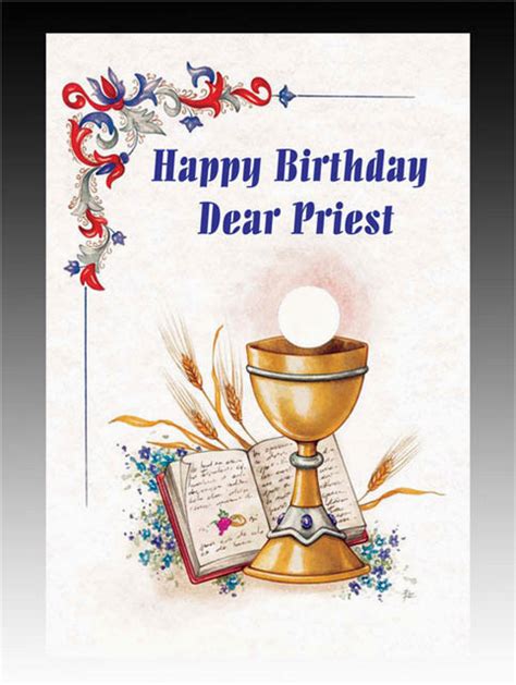 Birthday Cards for Catholic Priests Card Priest Happy Birthday Birthday ...
