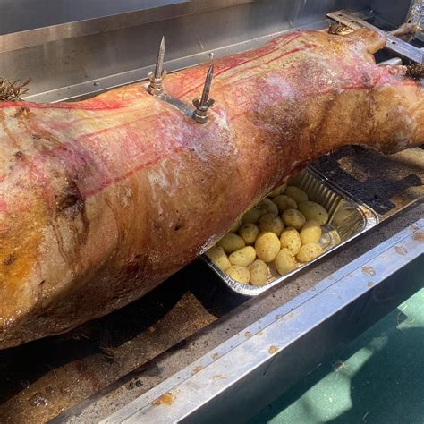 Pig Spit Wedding Lamb Spit Roast | Hog Roast Catering