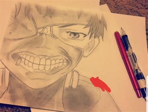 A late night drawing I did. : TokyoGhoul