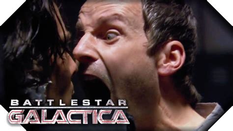 Battlestar Galactica | Gaius Baltar Attacked - YouTube