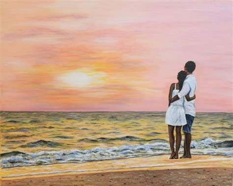 Sunset Painting | Sunset painting, Love canvas painting, Romantic paintings