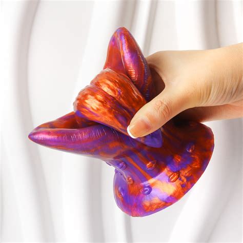 Grinder Toy, Platinum Silicone Fantasy Grinder Vibrator BDSM, Silicone