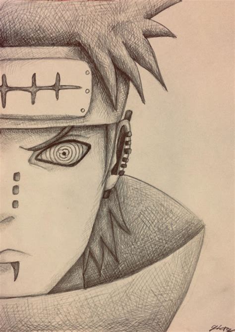 Pain Naruto Drawing