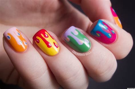 25 Hand Painted Nail Designs To Try This Season – NailDesignCode