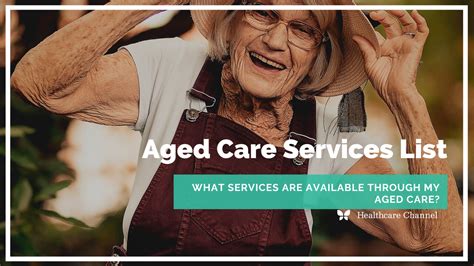 Aged Care Services List: What services are available through My Aged ...