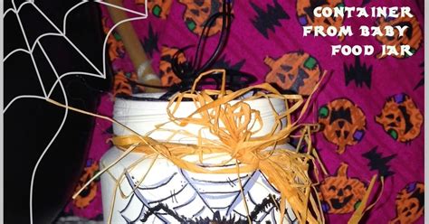 Life's Journey To Perfection: Halloween Craft- Halloween Container ...