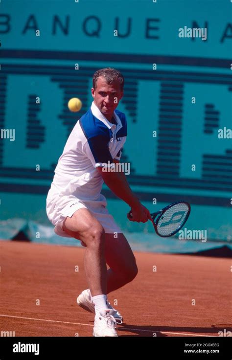 Ukrainian tennis player Andrei Medvedev, 1990s Stock Photo - Alamy