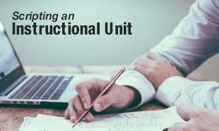 scripting  instructional unit id mentors