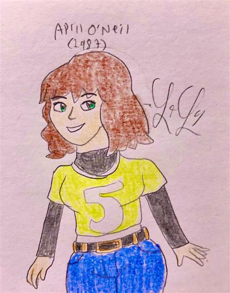 April ONeil -- 1987 in the 2012 attire by LugiaLover249 on DeviantArt