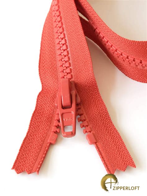 ykk  vislon  tazu slider  cm  bright clay