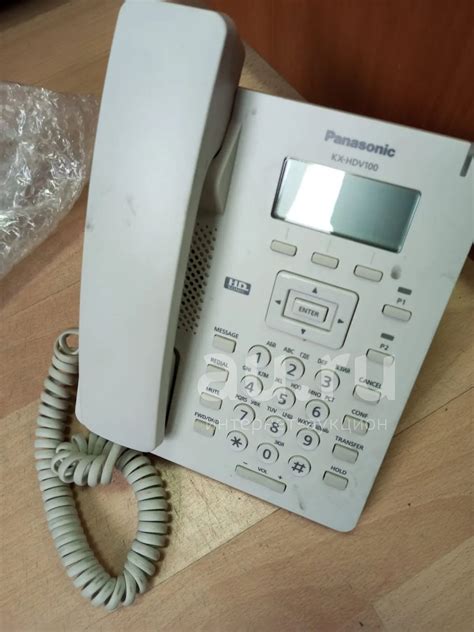 SIP телефон Panasonic KX-HDV100 — купить в Красноярске. Состояние: Б/у ...