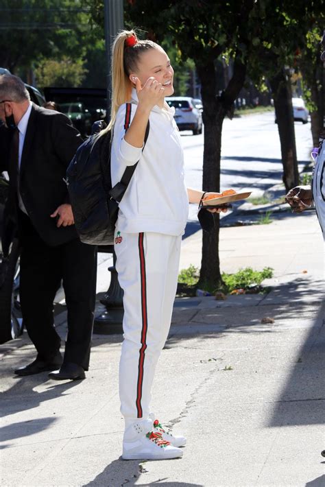 JOJO SIWA and JENNA JOHNSON at Dance Practice in Los Angeles 11/13/2021