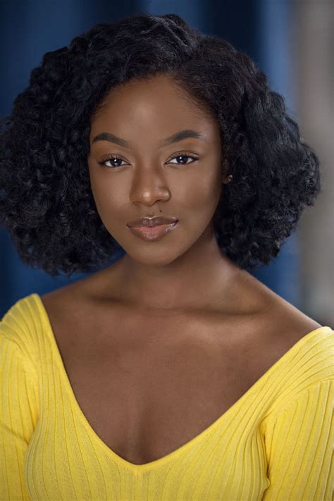 Amber Reign Smith in 2025 | Black beauties, Black actresses, Natural