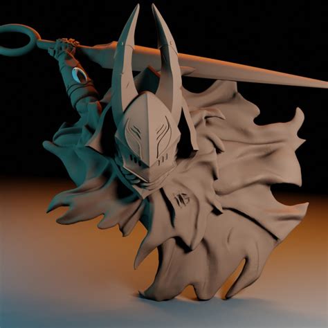 3D Printable Hornet, Hollow Knight/Dark Souls mash up by Ogareg Miniatures