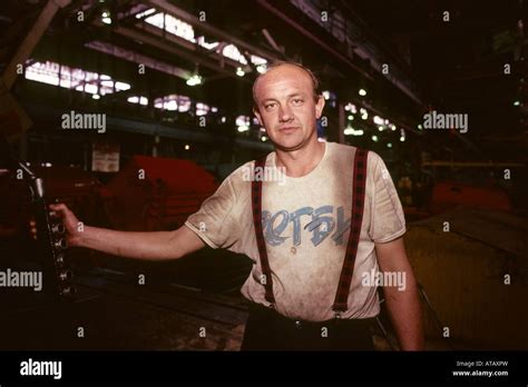 A Siberian factory worker Stock Photo - Alamy
