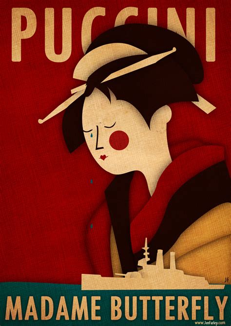 Madame Butterfly Poster | Jennifer Farley