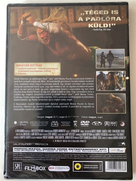 The Wrestler DVD 2008 A pankrátor / Directed by Darren Aronofsky