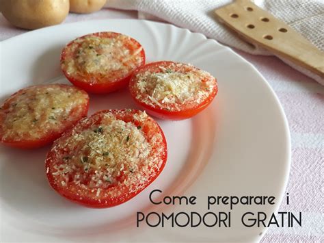 preparare  pomodori gratin