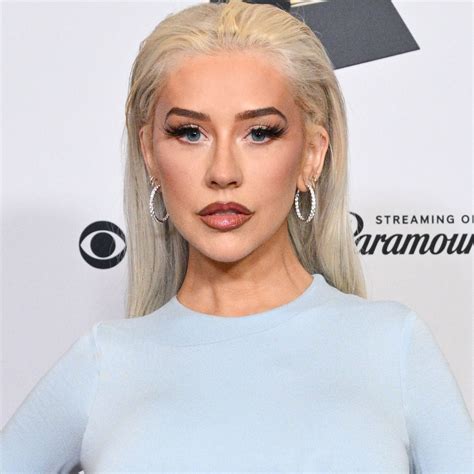 Christina Aguilera Poses Topless for Her 44th Birthday, And It's