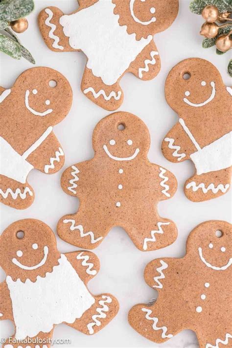 DIY Gingerbread Ornaments - Fantabulosity