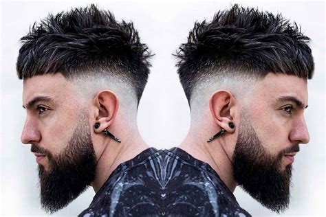 middle fade haircut