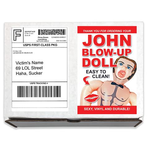 John Blow Up Doll Prank Mail – Design Doggie