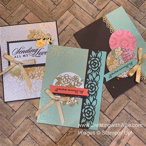 How to make handmade cards using patterned paper and sketches ...