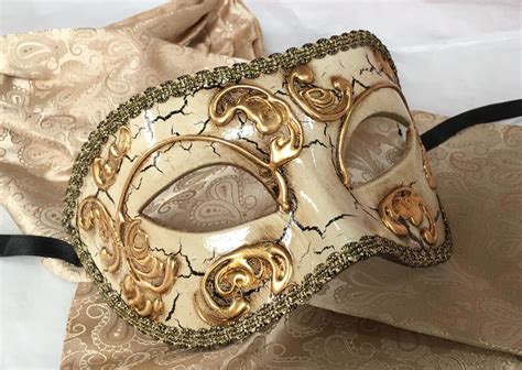 Baroque Italian Made Masquerade Mask for Men Masquerademasques.com.au #