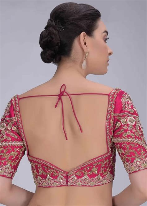 25+ Attractive Trending Banarasi Saree Blouse Design For Women Trending ...