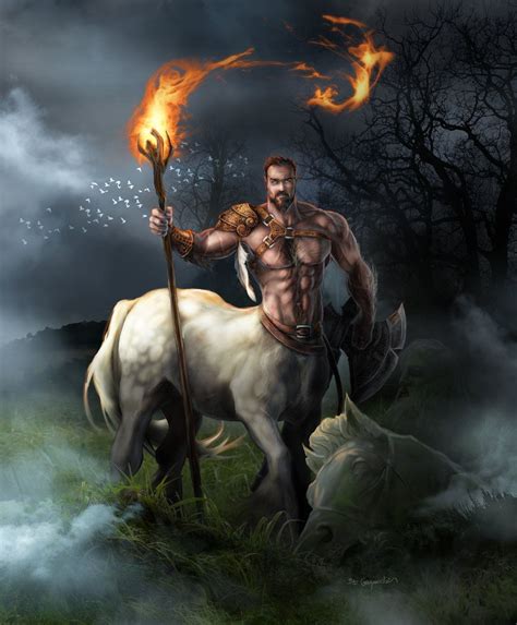 Centaur by bobgreyvenstein.deviantart.com on @DeviantArt | Monstros ...