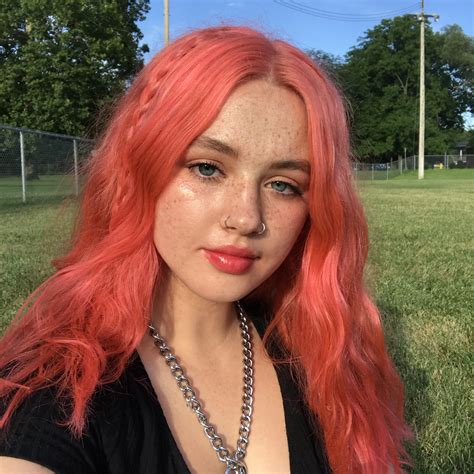 Pink Over Orange Hair Color at Clifford Bloss blog