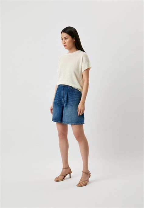 Шорты джинсовые Weekend Max Mara BAIARDO, цвет: синий, RTLACK123001 ...
