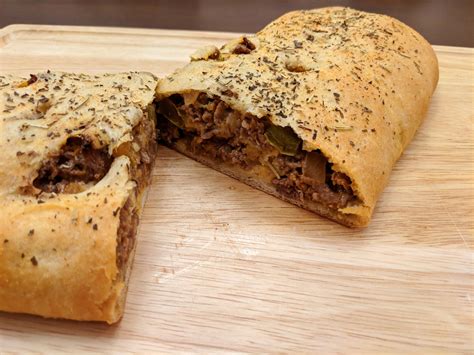 Philly Cheesesteak Stromboli — the toasted almond