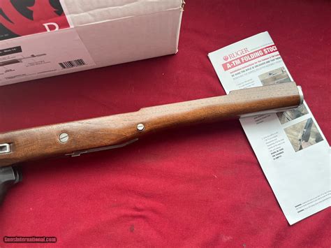RUGER STAINLESS MINI 14 , MINI 30 FACTORY FOLDING STOCK - NEW OLD STOCK