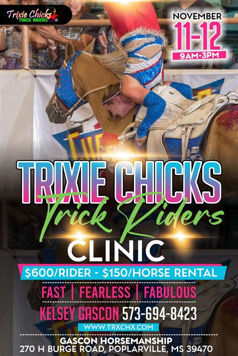 Trixie Chicks Trick Riders