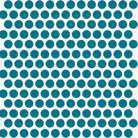 Mod Basics Organic - Teal on Cream Dottie - Birch Fabrics