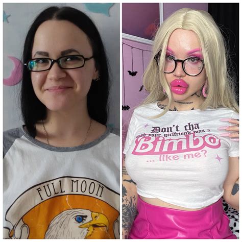 Wearing glasses ironically now : r/BimboficationJourney