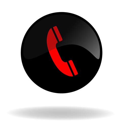callcall button black  redbuttonwebinternet  image