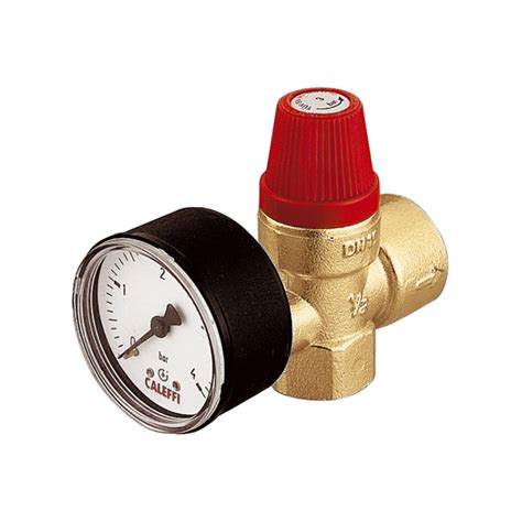 Клапан предохранительный 1/2" (ВР) x 3 бар - с манометром WATTS купить ...