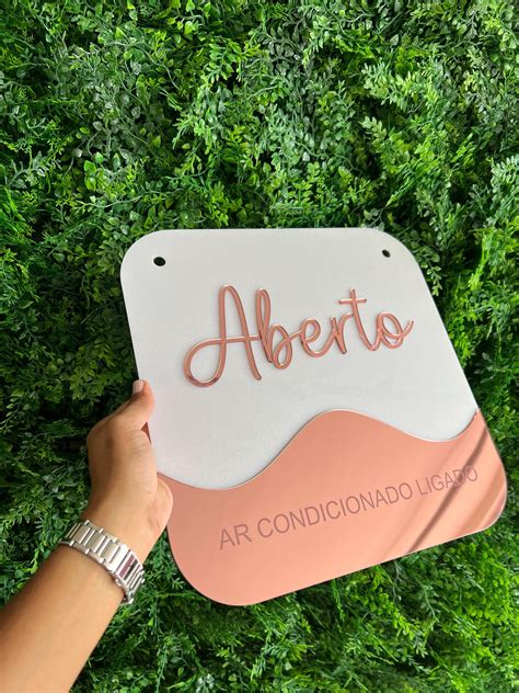 placa abertofechado  laser brasil