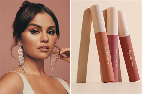 rare beauty launches   neutral lip shades  selena gomez   wearable   day