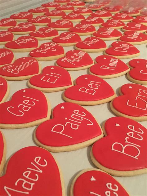 Valentines cookies. Personalized cookies | Valentine cookies