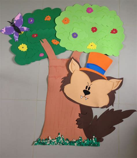 Chapeuzinho Vermelho Em Eva - EVA Sob Medida - Artesanato e Moldes: Chapeuzinho Vermelho e Lobo Mau ...