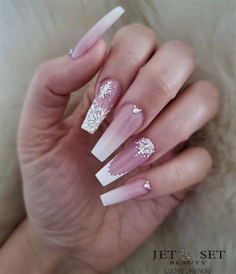 snowflake nails   touch  winter magic emerlyn closet