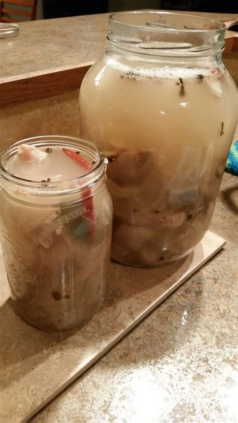 This is my Granny's recipe for pickled pigs feet, it's an old fashioned thing. I think you have ...