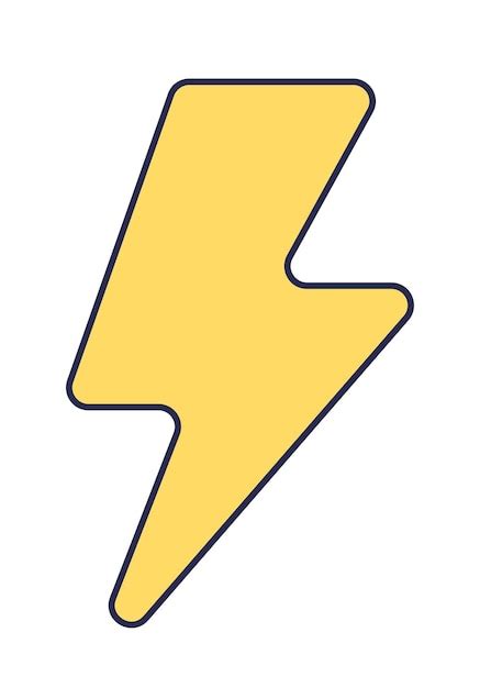 Premium Vector | Lightning or bolt flash breaking news sticker