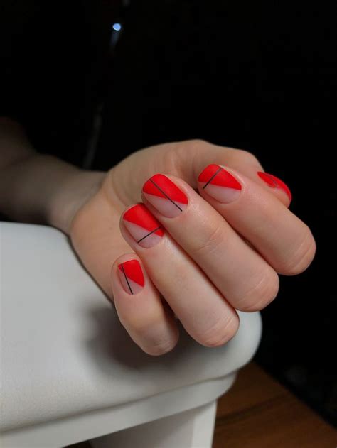 geometric nail design | Geometric nail, Nail designs, Nail art